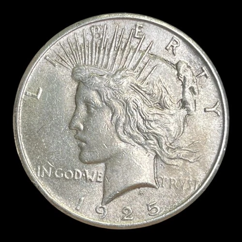 1925 Peace Silver Dollar AU