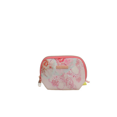Ted Baker Women's Bag Pink Floral 100% Polyester Clutch