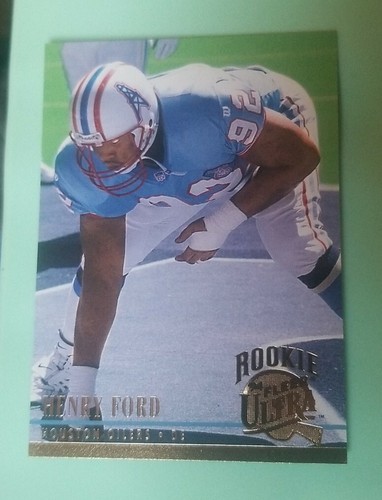 1994 Ultra Football Card #398 Henry Ford - Rookie - Houston Oilers - 第 1/2 張圖片