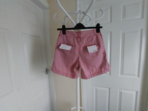 Shorts “ Denim &CO.“Deck Shorts Red White Colour Size: 6 ( UK ) Eur 34 - Picture 10 of 15