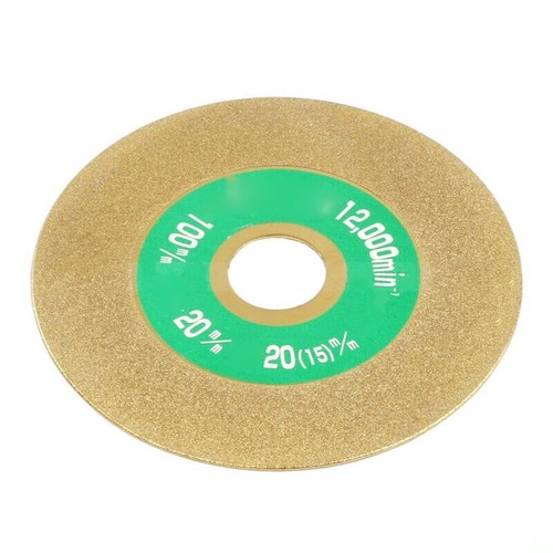 Disque Diamanté Plat 200mm (8") Grain 1200 - Pour Meulage Et Ponçage Fin, Alésage 1/2", Marque Uxcell