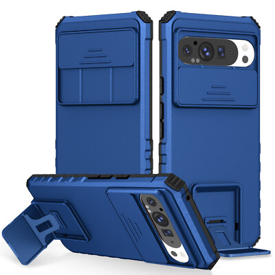 For Google Pixel 9 Pro 8 /9/9 Pro 10 Full Body Case Rugged Camera Lens Kickstand