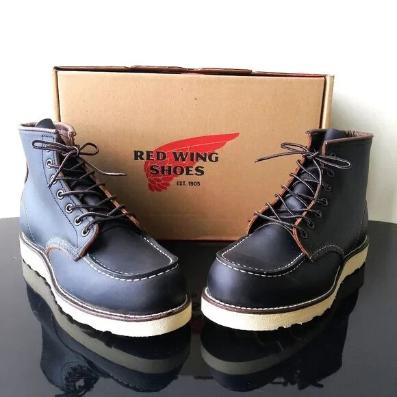 靴 Red Wing 6inch Classic Moc Red Wing 6-Inch Classic Moc Boot Rose Abilene | The Sporting Lodge