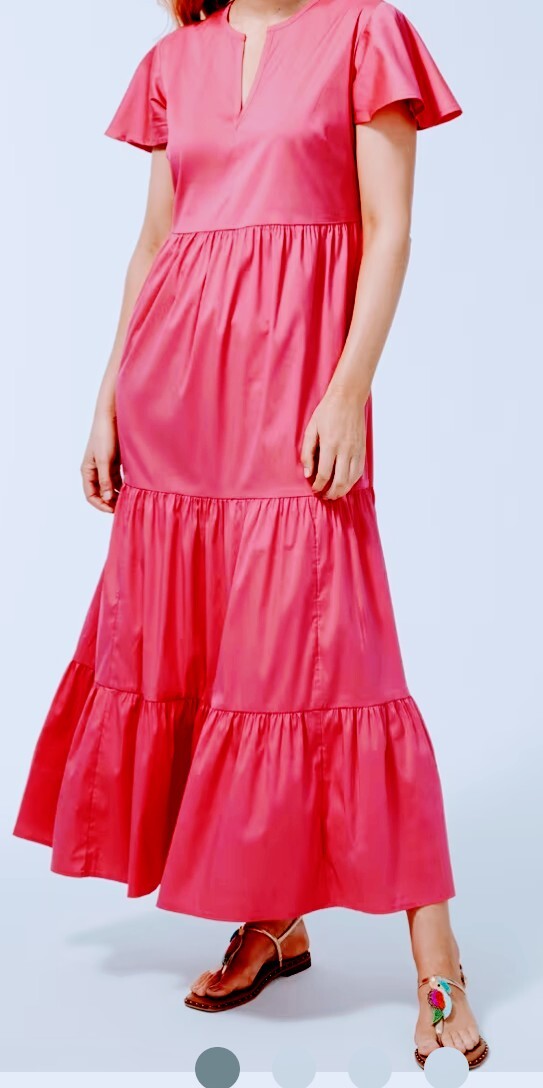 pink margarita dress Margarita Midi Dress