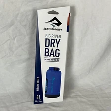 Sea To Summit Big River Waterproof Dry Bag 8L Blue Lightweight DrySack