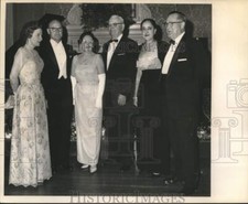 1965 Press Photo Dr. & Mrs. Virgil Jackson with the Cox's & the Ott's at Gala