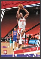 2020-21 Panini Chronicles JAE'SEAN TATE Prestige Red /149 SP Rookie RC #53