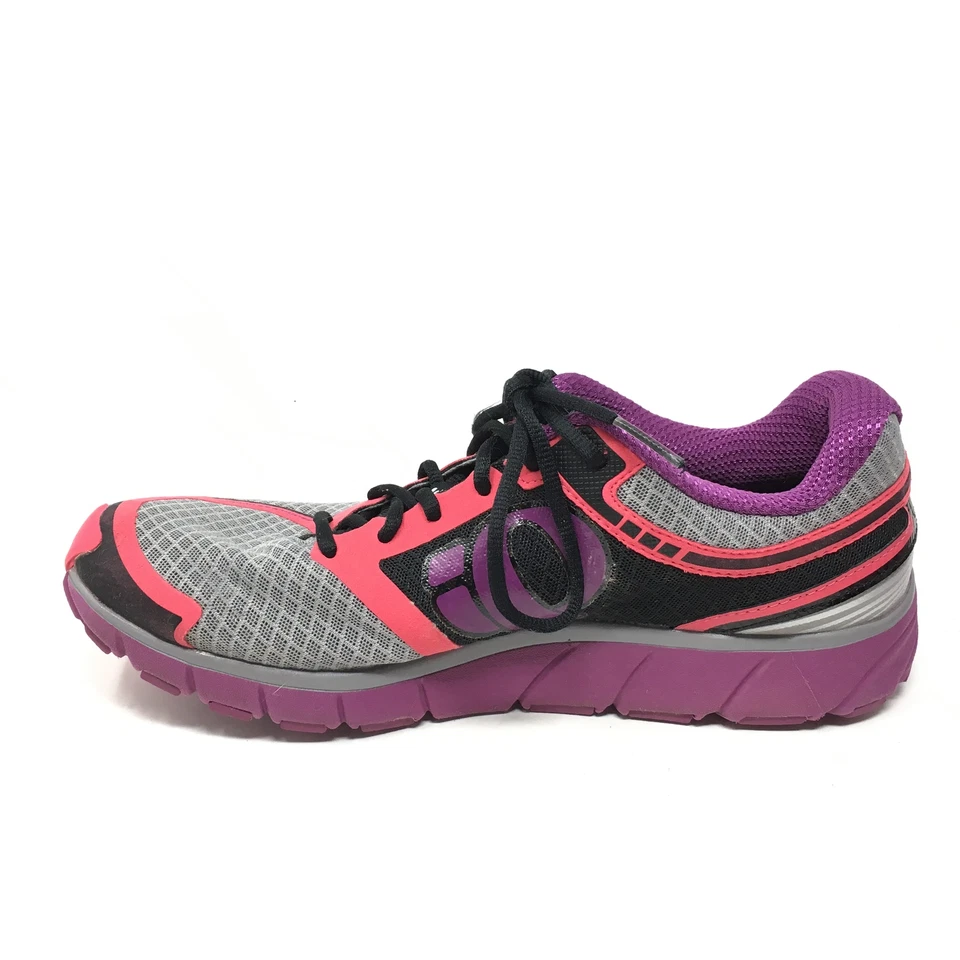 Mujer Perla Izumi W EM Road M 3 Zapatos para Correr Tenis Talla 11M Gris Púrpura S7 Foto 3 de 4