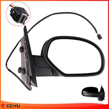 Power Heated Passenger Right Side View Mirror Foldaway For 2007-2014 Chevy Gmc