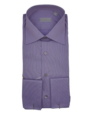NEW STEFANO RICCI  Dress Shirt  Size 15.75 Us 40 Eu  (P94)