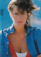 ELLE FR  1985 ROSEMARY MACGROTHA RENEE SIMONSEN BROOKE SHIELDS ELLE MACPHERSON