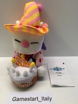 FINAL FANTASY 30TH ANNIVERSARY CHOCOBO PLÜSCHTIER QUADRATISCH OFFIZIELLES PRODUKT NEU