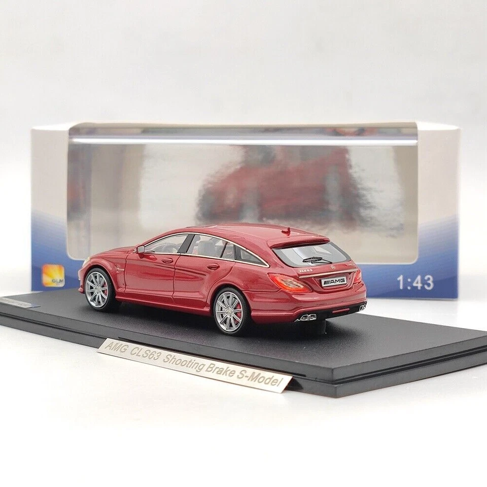 1/43 GLM Models Mercedes Benz AMG CLS63 Shooting Brake S-Model #204903 Red Resin - Immagine 3 di 4
