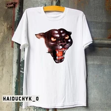 Rowdy Roddy Piper Panther Unisex WhiteT-shirt S-5XL