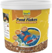 Tetra Pond Flakes Complete Nutrition for Smaller Pond Fish, Goldfish and Koi