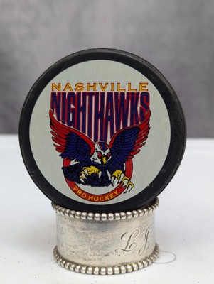 Nashville Nighthawks CPHL 1996-97 Souvenir Defunct League Hockey Puck