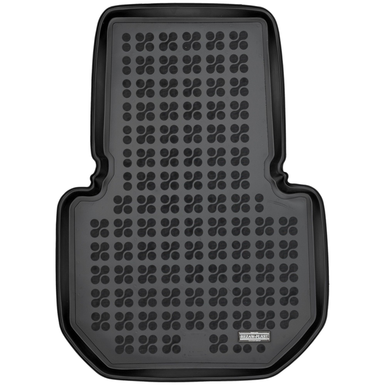Tapis de coffre Tesla Model S étanche Rezaw-Plast en élastomère TPE haute résistance à bords hauts