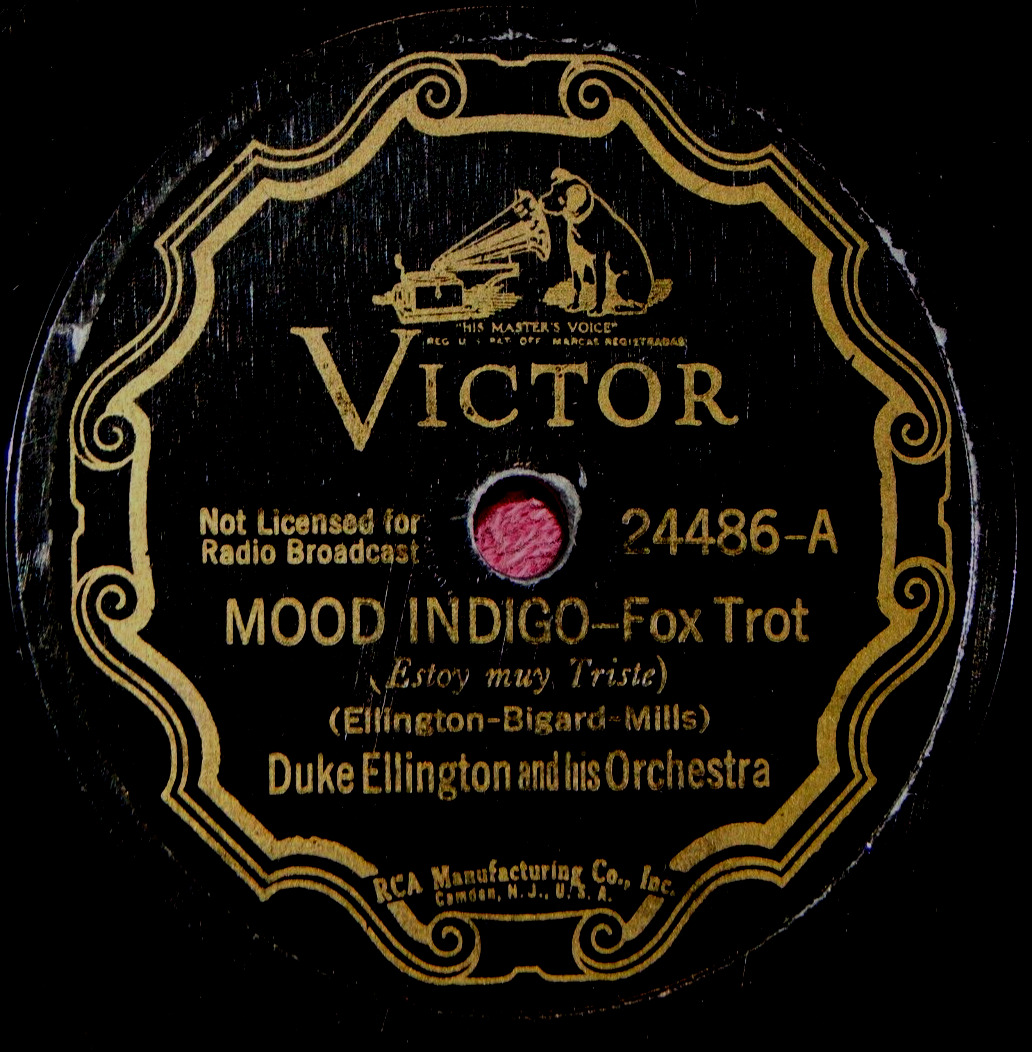 Duke Ellington Mood Indigo / The Mooche 78 PLAY GRADED Fully Tested
