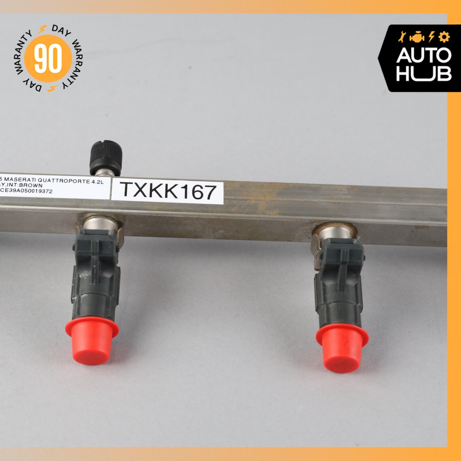 Maserati Quattroporte M139 Fuel Injection Rail Line w/ Injectors Right Side 29k