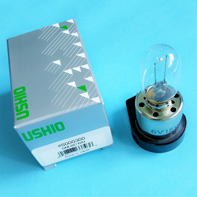 1PC Microscope Light Lamp SM-8C103 Light Bulb 8000300  6V15W Lamp  LS-15 - Image 2 of 3