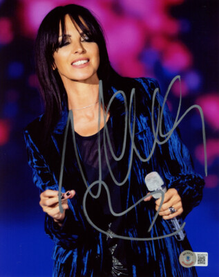 NENA SIGNED AUTOGRAPHED 8x10 PHOTO 99 LUFTBALLONS RED BALLONS SINGER BECKETT BAS
