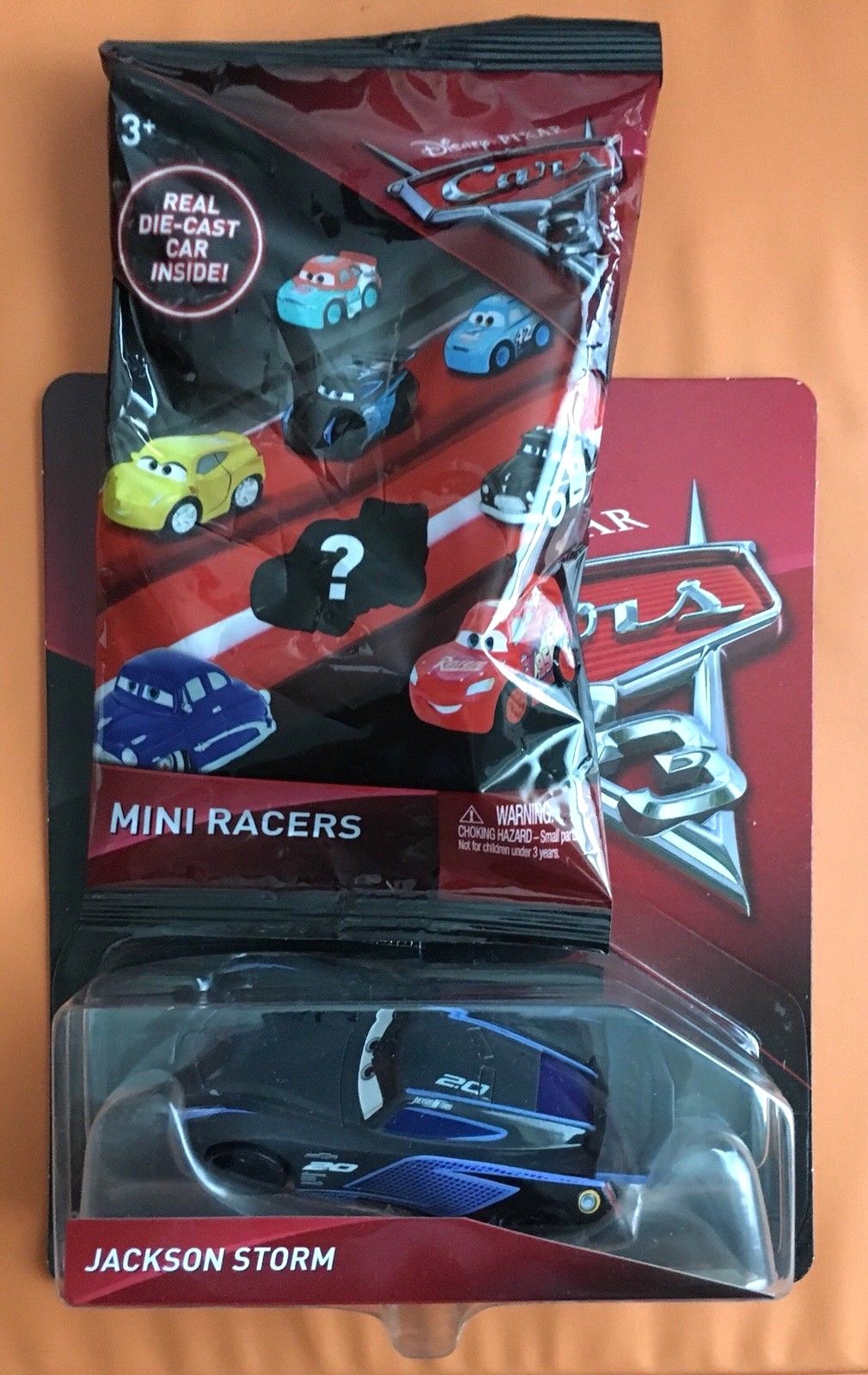 Disney PIXAR Cars 3 Jackson Storm & Mini Racer Jackson Storm Cars Lot ...