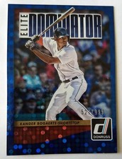 XANDER BOGAERTS, 2016 DONRUSS ELITE DOMINATOR INSERT #ED19, sn/999