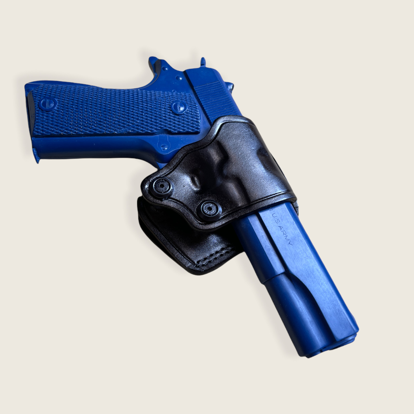 K039 Yaqui Slide Belt Holster RH Fits Colt 1911 Handmade! 평창군