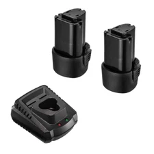 ACDelco AB1207LA-P2C Li-ion Interchangeable 2 Battery Packs with 1 Quick Charger