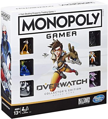 Monopoly Gamer Overwatch Collector's Edition Board Game BRAND NEW SEALED