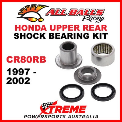All Balls Racing Upper Rear Shock Bearing Kit 29-5055 - Honda CR80/85/150R & XR650R Replacement