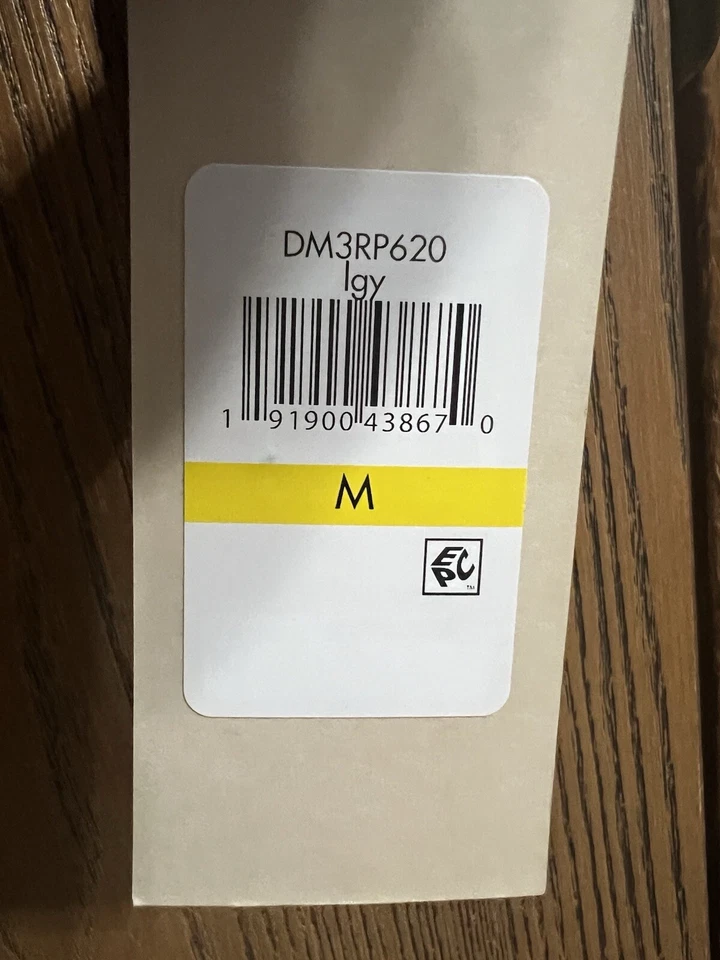 DOCKERS Men's Wool Blend Zip Up Jacket with Quilted Bib Size M Light Gray NEW - Image 3 of 4