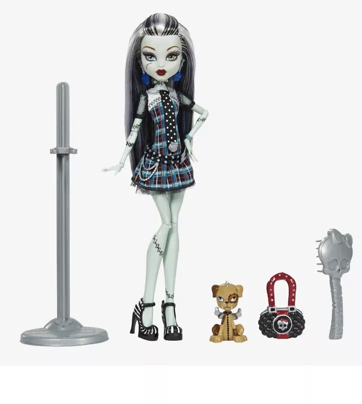 Monster High Frankie Stein Boo-Riginal Creeproduction Doll with Doll Stand  &  194735048199