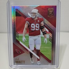 2021 Donruss Elite J.J. Watt #60 Arizona Cardinals LB NFL Football Base