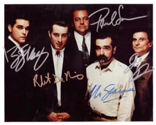 REPRINT - GOODFELLAS Cast Mob DeNiro Autographed Signed 8 x 10 Photo Poster RP