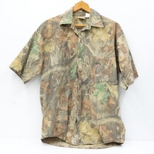 Vtg Redhead Hunting Shirt Size Large Button U...