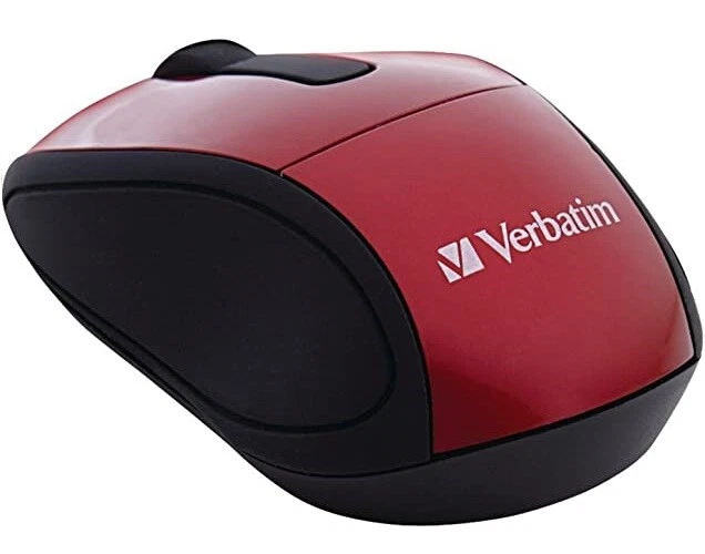 Verbatim 97540 Wireless Mini Travel Mouse Red - Radio Frequency - USB - 1600 dpi - Image 3 of 4