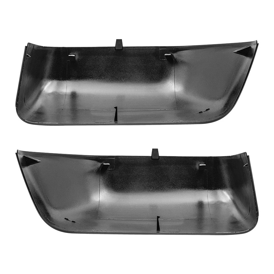 For Ford 2017-2022 F250 F350 Super Duty Top Tow Mirror Cover Cap Gloss Black - Image 2 of 4