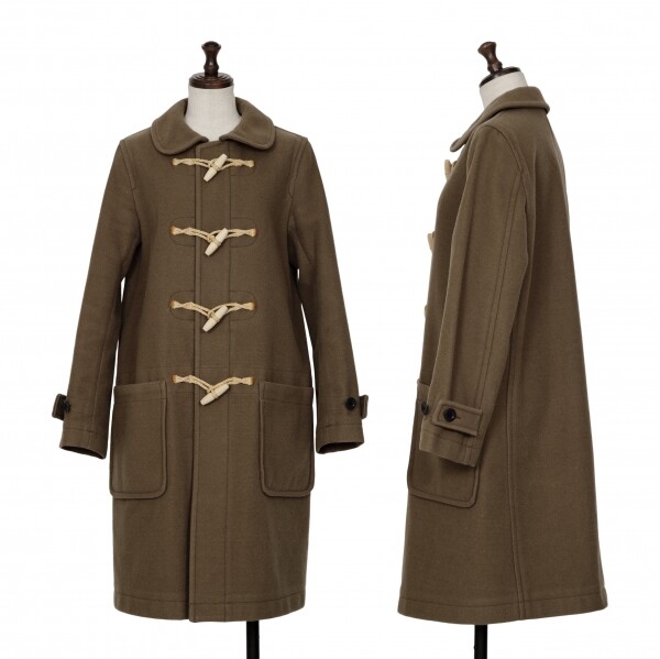 MHL Round Collar Wool Duffle Coat Size 1(K-135164) | eBay