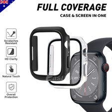 For Apple Watch Ultra 11 10 9 8 SE 7 6 5 4 40/44/41/45/49 Screen Protector Case