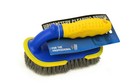 Large Upholstery Car Cleaning Brush Stiff Bristles - Yellow