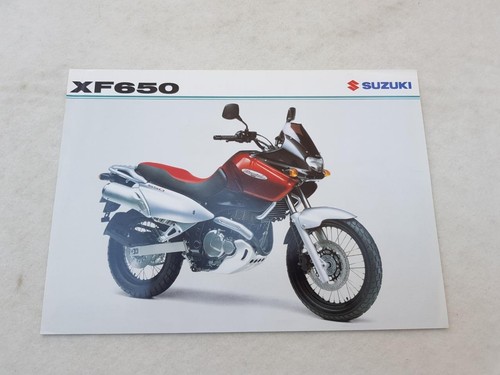 SUZUKI XF650 Motorcycle Sales Spec Leaflet DEC 1997 #MB8XF650-LEAF