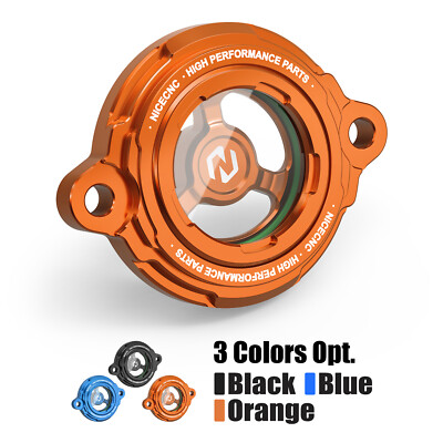 Clear Oil Filter Cover Cap For KTM 1290 Super Duke / Adventure R S GT 2013-2023