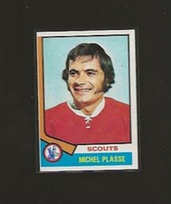 1974-75 TOPPS MICHEL PLASSE #257 EX+ HIGHER GRADE