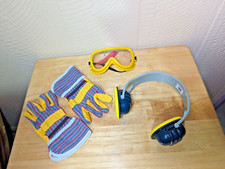 Klein Tool Toy Lot Safety Ear Hearing Head Goggles Eye Protection Gloves Pretend
