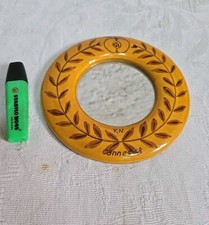 Miroir signé yves Neveu 1968 vintage Cannes Palme Mithé Espelt Capron Vallauris