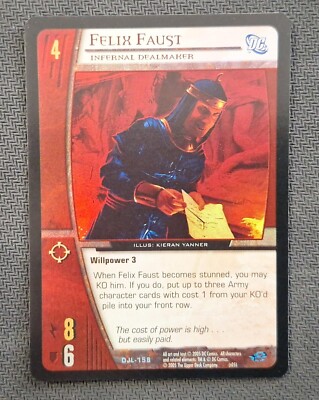 VS System TCG - Felix Faust / Infernal Dealmaker - DJL-158 Foil eng