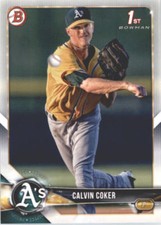 2018 BOWMAN DRAFT - PROSPECT - CALVIN COKER (#BD-92)