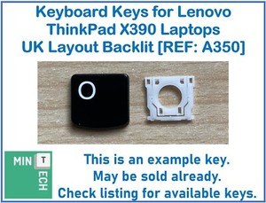 Tastatur Ersatz Tasten für Lenovo ThinkPad X390 Laptops UK Layout Hintergrundbeleuchtung