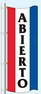 Nylon Stock Messages Vertical Drape Flag | Red/White/Blue | 3-1/2' W x 7-1/2'H - Picture 1 of 47